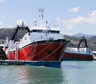 Credit - MARTIN DE RUYTER/STUFF Amaltal was fined $27,000 for illegal fishing in a Kaikōura marine reserve. Credit - MARTIN DE RUYTER/STUFF