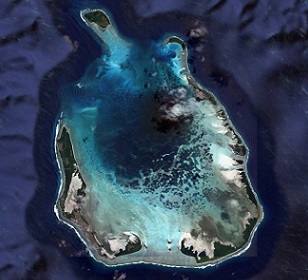 Satellite image of Cocos (Keeling) Islands. Image credit: Maxar Technologies Satellite image of Cocos (Keeling) Islands. Image credit: Maxar Technologies