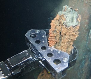 Sampling copper under the sea Photo: Nautilus Minerals
