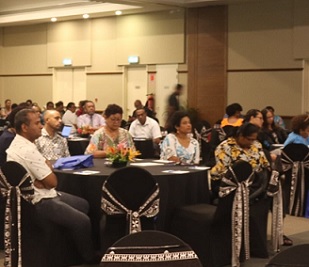 Picture: FIJI SEASCAPE SYMPOSIUM Delegates and stakeholders attending the Fiji Seascape Symposium at the GPH in Suva on Wednesday, April 20, 2022. Picture: FIJI SEASCAPE SYMPOSIUM