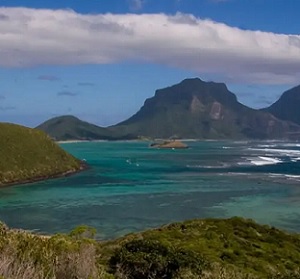 A view of Mount Lidgbird and Mount Gower on Lord Howe Island. Image: Fanny Schertzer (Fair Use) A view of Mount Lidgbird and Mount Gower on Lord Howe Island. Image: Fanny Schertzer (Fair Use)