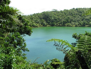 Lake Lanotoo, Samoa. credit - V. Jungblut