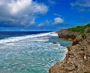 Credit- V. Jungblut Coastal area, Niue. Credit- V. Jungblut