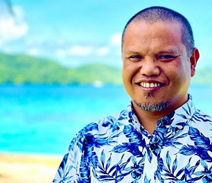Photo - Leilani Reklai, https://islandtimes.org/ Minister Steven Victor, Ministry of Agriculture, Fisheries and Environment (MAFE). Photo - Leilani Reklai, https://islandtimes.org/