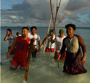Climate change is a threat to the survival of Pacific Islanders. Mick Tsikas/AAP Climate change is a threat to the survival of Pacific Islanders. Mick Tsikas/AAP