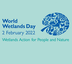 World Wetlands Day 2022 logo World Wetlands Day 2022 logo