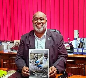 Fiji’s Minister for Fisheries, Semi Koroilavesau. Credit - Pita Ligaiula Fiji’s Minister for Fisheries, Semi Koroilavesau. Credit - Pita Ligaiula