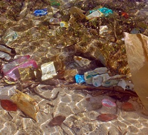 Litter found in the waters of Bali, Indonesia. Image: Behan, CC BY-NC-ND 2.0. Litter found in the waters of Bali, Indonesia. Image: Behan, CC BY-NC-ND 2.0.