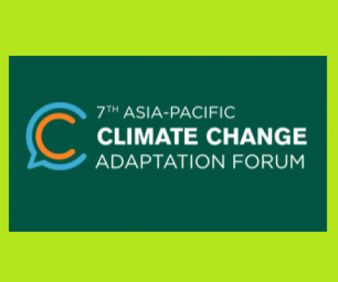 7th Asia-Pacific Climate Change Adaptation Forum logo. credit - http://www.asiapacificadapt.net/