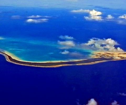 Abaiang Atoll, Kiribati. Credit - V. Jungblut