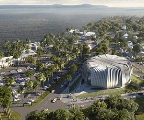 The Living Coral Biobank. Credit - Earl Architecture/SAN architectural illustration