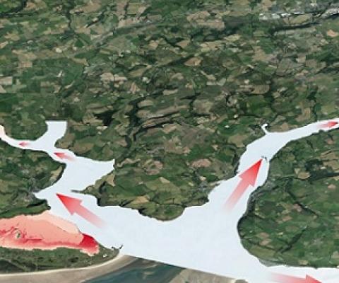 Coastal wetlands are nature's flood defences. Credit - Swansea University