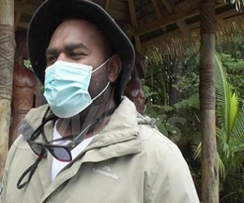 Forestry Officer for Parks and Reserves, Apisai Moce. Credit - Simione Tuvuki, https://www.fbcnews.com.fj/ 