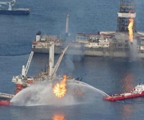 Oil from the Deepwater Horizon poured into the Gulf of Mexico for 87 days, making it the largest ever accidental oil spill on the planet. Eleven men died in the accident. Credit: Breck P. Kent/Shutterstock/NTB scanpix