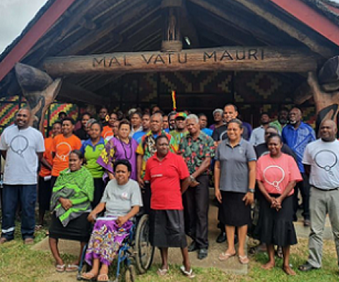 Deep sea mining petitioners. Credit - www.dailypost.vu