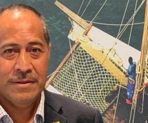 Niue government minister, Dalton Tagelagi. Photo: RNZ Pacific / Jamie Tahana