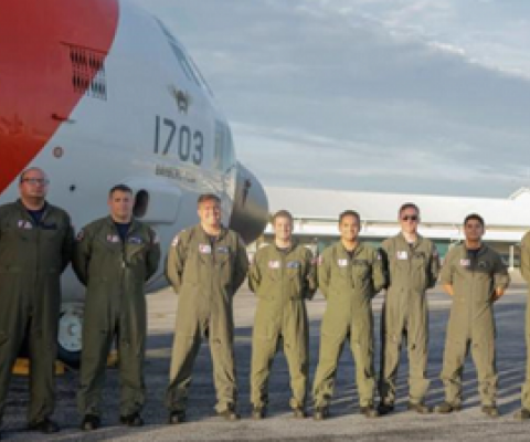 US Coast Guard HC-130 and Crew. Photo: FFA.
