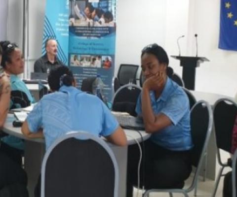 Fiji fisheries officers in training. Source - https://www.fbcnews.com.fj/