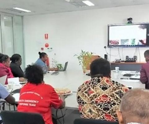 More than 20 representatives from UNDP, partner ministries and civil-society organizations gathered to launch the project development process for the GEF 7 Multifocal Area, which focuses on biodiversity and land degradation thematic areas. Source: Supplied