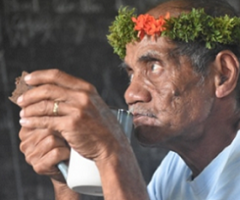 Joseph Teia of Wagina, Solomon islands. credit - SPREP