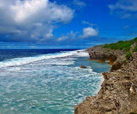 Coastal area, Niue. Credit- V. Jungblut