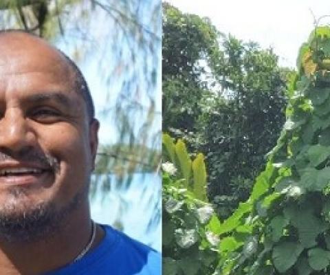 Omar Faustino, Palau. Photo - Palau Conservation Society