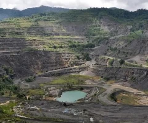 The Panguna mine was the catalyst for a decade-long civil war on Bougainville, a now autonomous region of Papua New Guinea. Photograph: Ilya Gridneff/AAP
