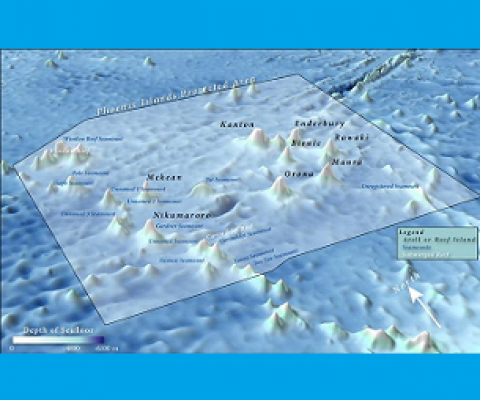 Phoenix Islands Protected Area Photo: Wikipedia