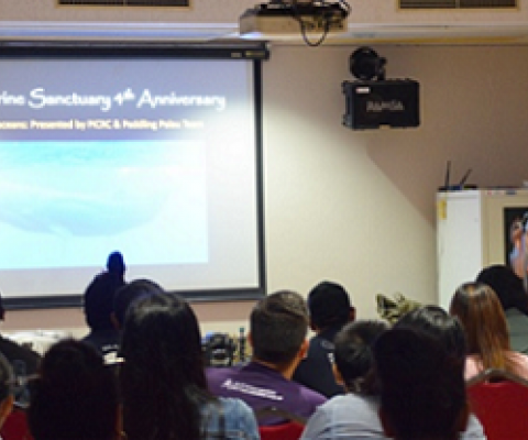 celebrating the 4th anniversary of the PNMS. credit - www.islandtimes.us