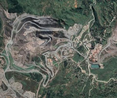 The Porgera gold mine in Papua New Guinea. Source: Google Maps