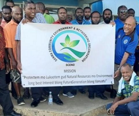 SANMA Provincial Council launches Community Environment and Networking Organization. Credit - www.dailypost.vu