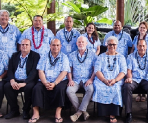 Pacific Environment Ministers at the SPREP high level Talanoa, Samoa
