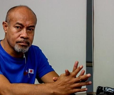 Principal of Solid Waste Management Officer, Aliimuamua Seto Aapo (Photo: Francis Fa'alili)