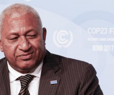 Fiji Prime Minister. Photo credit - AFP