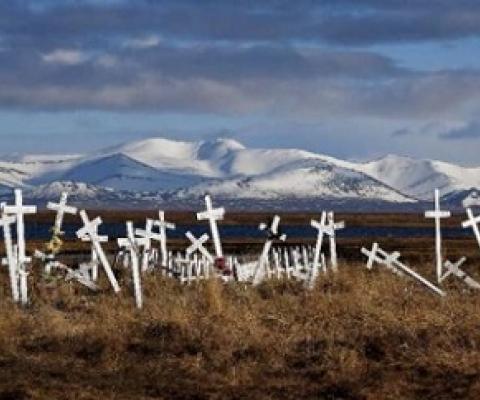 As global warming melts permafrost such as the Alaskan tundra, what new threats will be unfrozen? Source - https://phys.org/