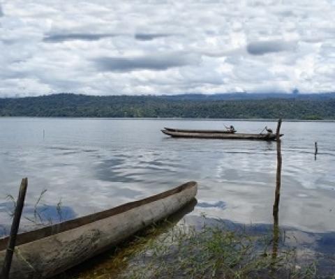 Lake Kutubu, Papua New Guinea. Credit - Aaron Jenkins