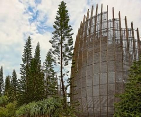 tjibaou cultural centre. Noumea. photo - SPREP