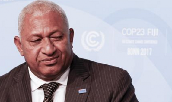 Fiji Prime Minister. Photo credit - AFP