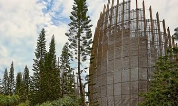 tjibaou cultural centre. Noumea. photo - SPREP