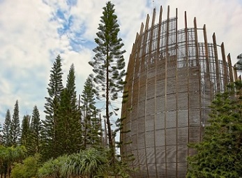 tjibaou cultural centre. Noumea. photo - SPREP
